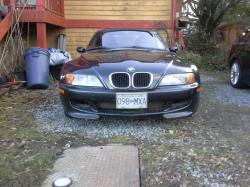 1998 BMW M Roadster in Cosmos Black Metallic over Black Nappa