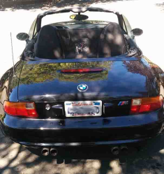 1998 BMW M Roadster in Cosmos Black Metallic over Black Nappa