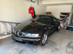 1998 BMW M Roadster in Cosmos Black Metallic over Black Nappa