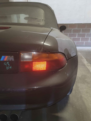 1998 BMW M Roadster in Cosmos Black Metallic over Dark Gray & Black Nappa