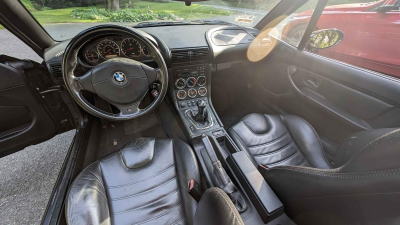 1998 BMW M Roadster in Cosmos Black Metallic over Black Nappa