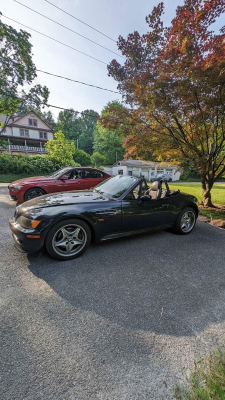 1998 BMW M Roadster in Cosmos Black Metallic over Black Nappa