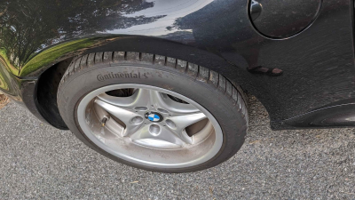 1998 BMW M Roadster in Cosmos Black Metallic over Black Nappa