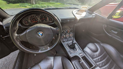 1998 BMW M Roadster in Cosmos Black Metallic over Black Nappa