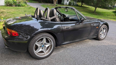 1998 BMW M Roadster in Cosmos Black Metallic over Black Nappa