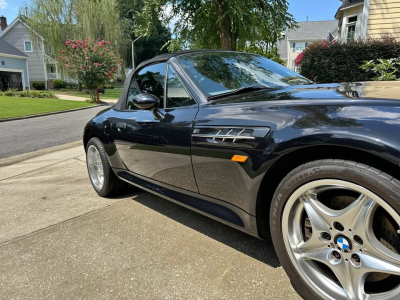 1998 BMW M Roadster in Cosmos Black Metallic over Dark Gray & Black Nappa