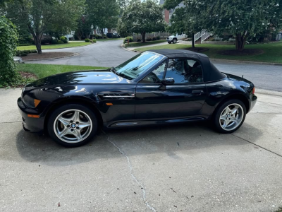 1998 BMW M Roadster in Cosmos Black Metallic over Dark Gray & Black Nappa