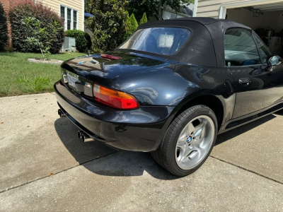 1998 BMW M Roadster in Cosmos Black Metallic over Dark Gray & Black Nappa