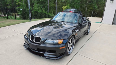 1998 BMW M Roadster in Cosmos Black Metallic over Black Nappa