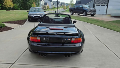 1998 BMW M Roadster in Cosmos Black Metallic over Black Nappa