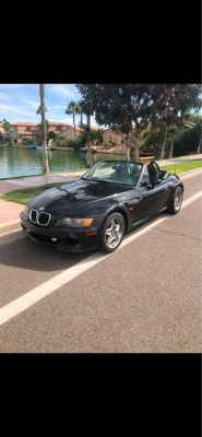 1998 BMW M Roadster in Cosmos Black Metallic over Black Nappa