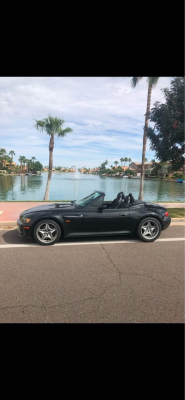 1998 BMW M Roadster in Cosmos Black Metallic over Black Nappa