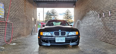 1998 BMW M Roadster in Cosmos Black Metallic over Black Nappa