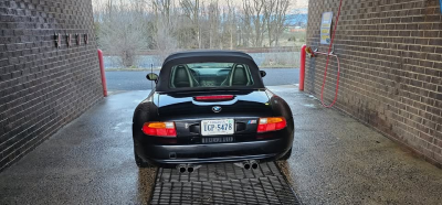 1998 BMW M Roadster in Cosmos Black Metallic over Black Nappa
