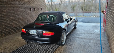 1998 BMW M Roadster in Cosmos Black Metallic over Black Nappa