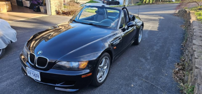 1998 BMW M Roadster in Cosmos Black Metallic over Black Nappa