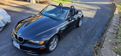 1998 BMW M Roadster in Cosmos Black Metallic over Black Nappa
