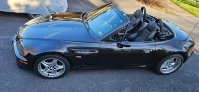 1998 BMW M Roadster in Cosmos Black Metallic over Black Nappa