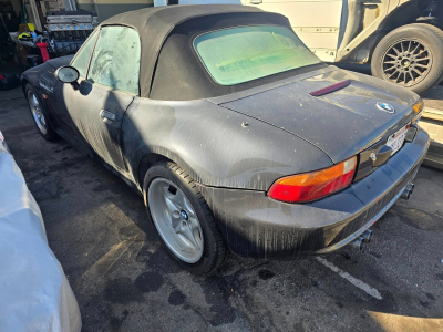 1998 BMW M Roadster in Cosmos Black Metallic over Dark Gray & Black Nappa