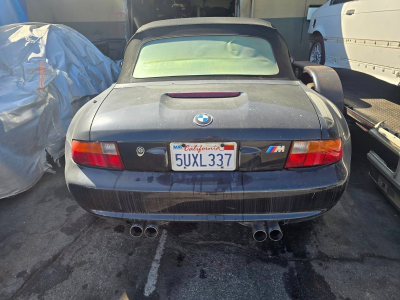 1998 BMW M Roadster in Cosmos Black Metallic over Dark Gray & Black Nappa