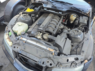 1998 BMW M Roadster in Cosmos Black Metallic over Dark Gray & Black Nappa