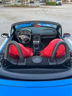 1998 BMW M Roadster in Cosmos Black Metallic over Black Nappa