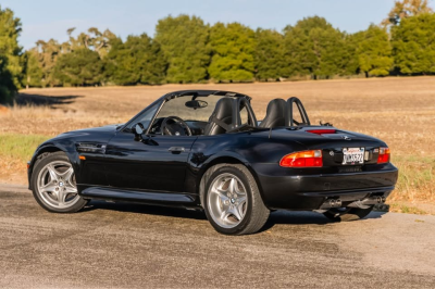 1998 BMW M Roadster in Cosmos Black Metallic over Black Nappa