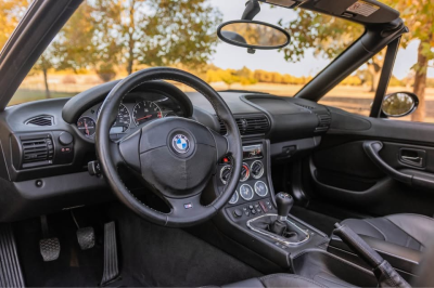 1998 BMW M Roadster in Cosmos Black Metallic over Black Nappa