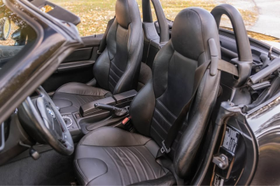 1998 BMW M Roadster in Cosmos Black Metallic over Black Nappa