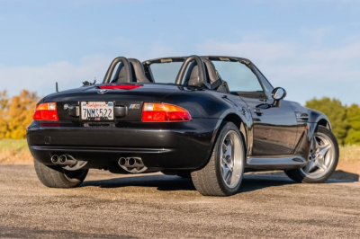 1998 BMW M Roadster in Cosmos Black Metallic over Black Nappa