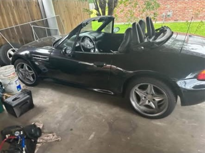 1998 BMW M Roadster in Cosmos Black Metallic over Black Nappa