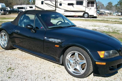 1998 BMW M Roadster in Cosmos Black Metallic over Dark Gray & Black Nappa