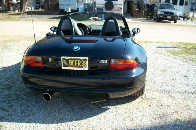 1998 BMW M Roadster in Cosmos Black Metallic over Dark Gray & Black Nappa