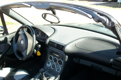 1998 BMW M Roadster in Cosmos Black Metallic over Dark Gray & Black Nappa