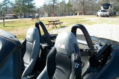 1998 BMW M Roadster in Cosmos Black Metallic over Dark Gray & Black Nappa
