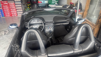 1998 BMW M Roadster in Cosmos Black Metallic over Black Nappa