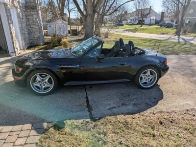1998 BMW M Roadster in Cosmos Black Metallic over Black Nappa