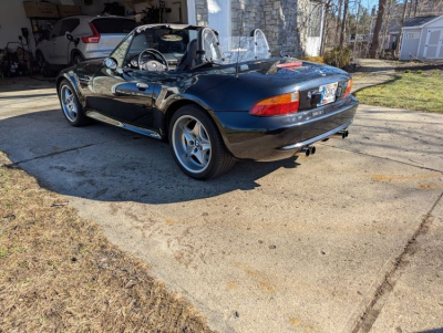 1998 BMW M Roadster in Cosmos Black Metallic over Black Nappa