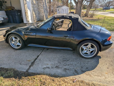 1998 BMW M Roadster in Cosmos Black Metallic over Black Nappa