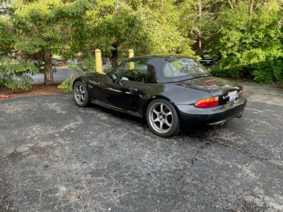 1998 BMW M Roadster in Cosmos Black Metallic over Black Nappa