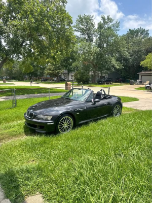 1998 BMW M Roadster in Cosmos Black Metallic over Black Nappa