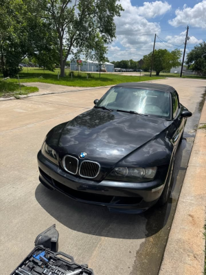 1998 BMW M Roadster in Cosmos Black Metallic over Black Nappa