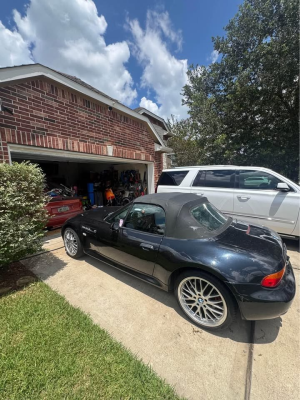 1998 BMW M Roadster in Cosmos Black Metallic over Black Nappa