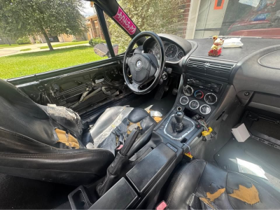 1998 BMW M Roadster in Cosmos Black Metallic over Black Nappa