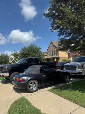 1998 BMW M Roadster in Cosmos Black Metallic over Black Nappa