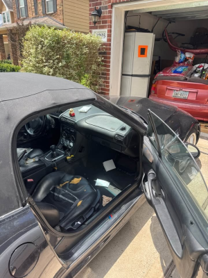 1998 BMW M Roadster in Cosmos Black Metallic over Black Nappa