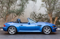 1998 BMW M Roadster in Estoril Blue Metallic over Estoril Blue & Black Nappa