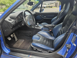 1998 BMW M Roadster in Estoril Blue Metallic over Estoril Blue & Black Nappa