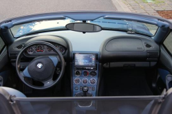 1998 BMW M Roadster in Estoril Blue Metallic over Estoril Blue & Black Nappa