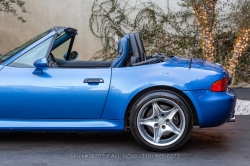 1998 BMW M Roadster in Estoril Blue Metallic over Estoril Blue & Black Nappa